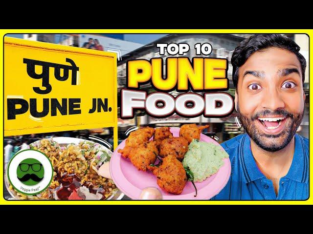 Top 10 Street Food in Pune Maharashtrian Edition | Veggie Paaji Indian Street Food