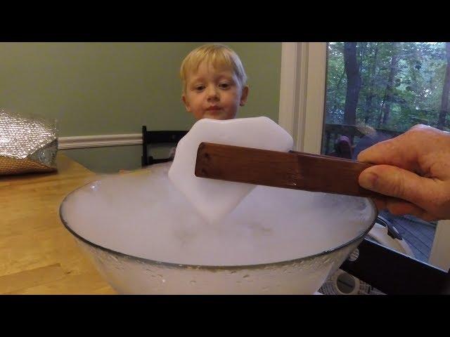 Dry Ice Fun and Games. Dry ice slushies