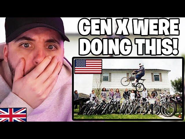Brit Reacts to How Gen X Lived in America!