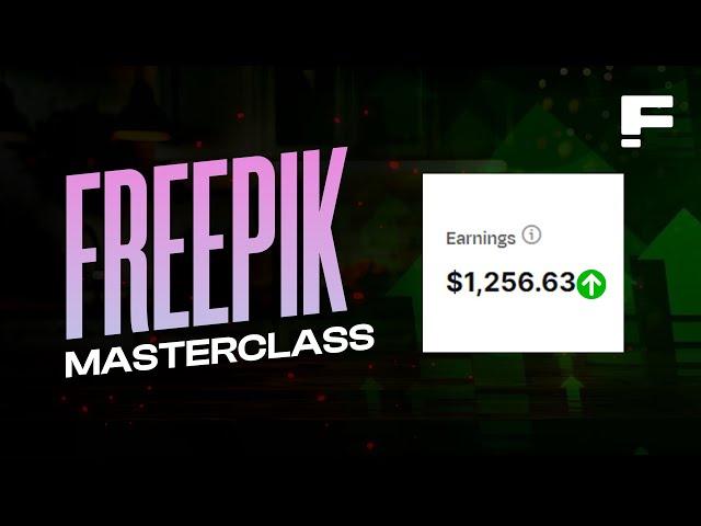 Freepik Contributor Masterclass | Earn $1000 per month | TRC | Trends Research | Automation