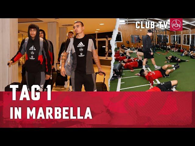 Anreise nach MARBELLA️️ | Trainingslager | 1. FC Nürnberg