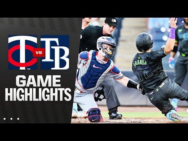Twins vs. Rays Game Highlights (5/27/25) | MLB Highlights
