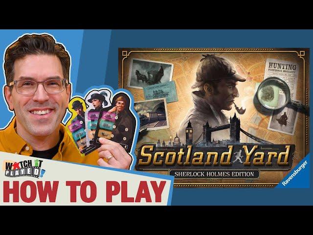 Scotland Yard: Sherlock Holmes Edition - How To Play