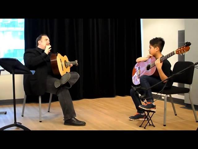 2/2 Master Class by Mr. Patrick Kearney @ the SGM Youth Classical Guitar Competition