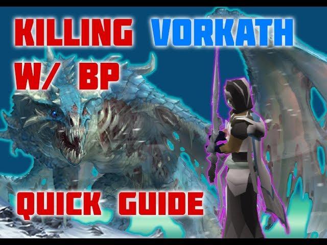 OSRS 2019 - How I kill Vorkath using a blowpipe 20x/hr