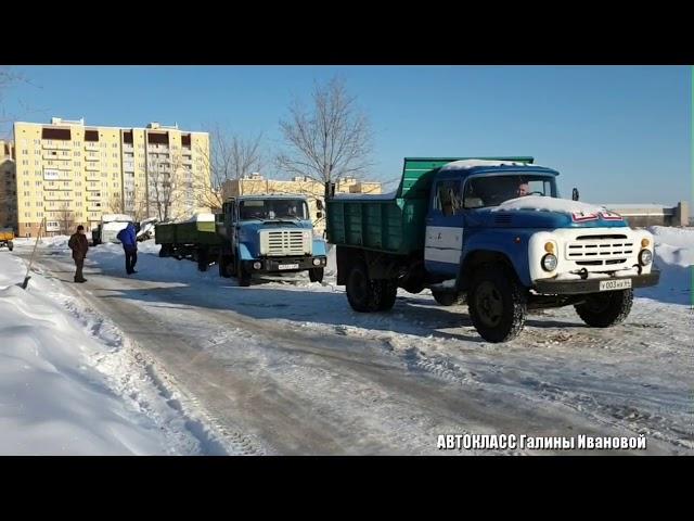 Зимой на автодроме бывает всякое