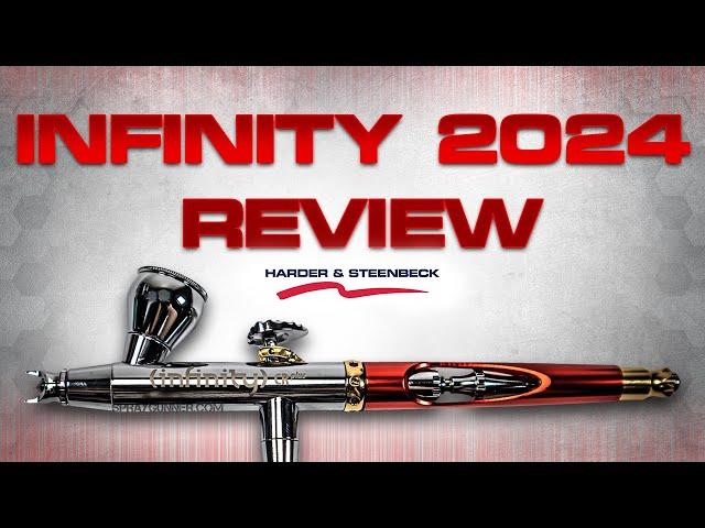 New Harder & Steenbeck Infinity 2024 airbrush is here! Review and comparison to the previous model