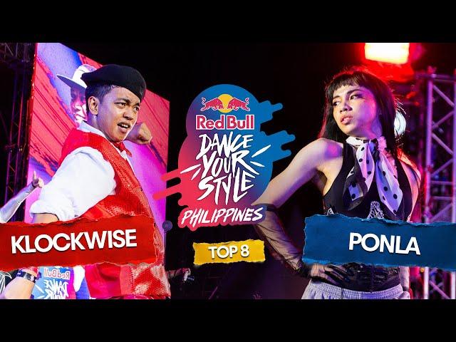 Klockwise vs Ponla [TOP 8] Red Bull Dance Your Style Philippines 2024