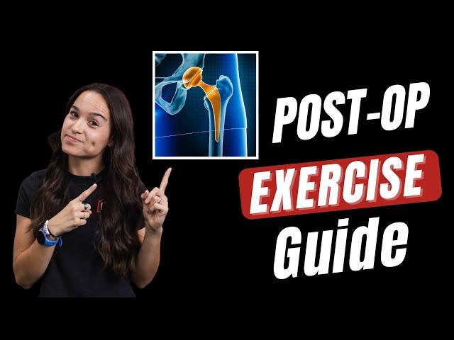 How to Recover from a Total Hip Replacement (with exercises)