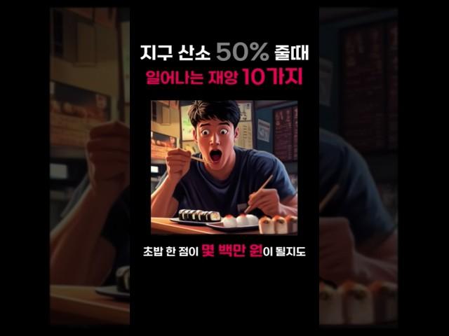 산소 50% 줄었을때 재앙 10가지