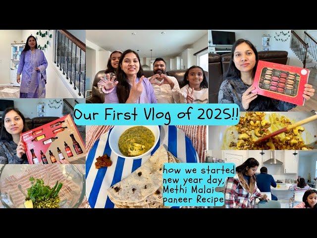 ⭐️My First Vlog of 2025HOW WE STARTED OUR NEW YEAR DAY/Indian Mom Daily Routine in USA/New yearday