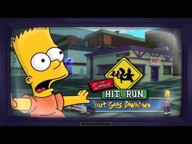 The Simpsons Hit & Run Soundtrack - Bart Goes Downtown