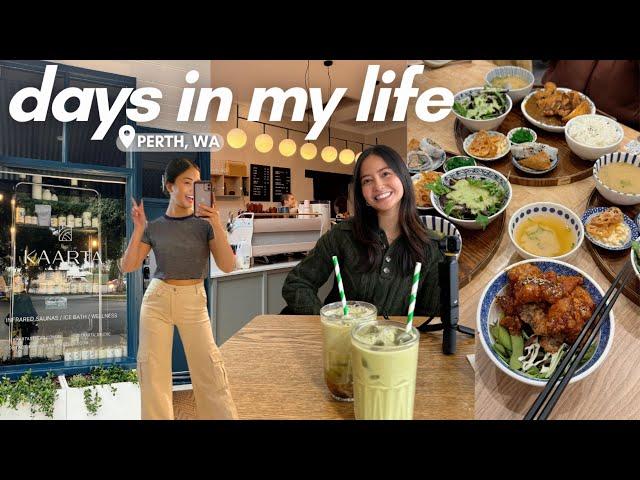 Days in My Life in Perth | Ice Bath & Sauna, Good Food & Wine Show