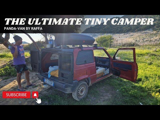 The Ultimate Tiny Micro Camper - Fiat Panda-VAN als Wohnmobil