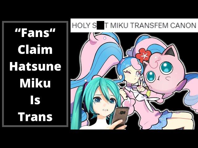 Hatsune Miku Claimed by "Fans" To Be Trans Due To Her Crossover Design Outfit.