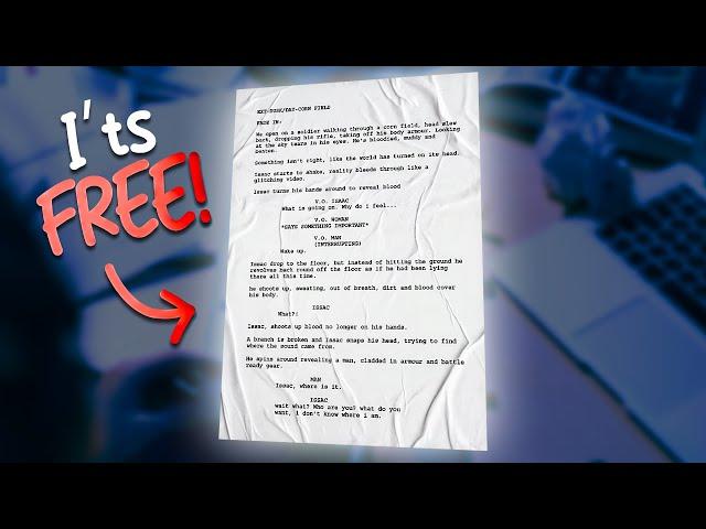 The ONLY Scriptwriting SOFTWARE that you will EVER NEED... And it's Completely FREE!