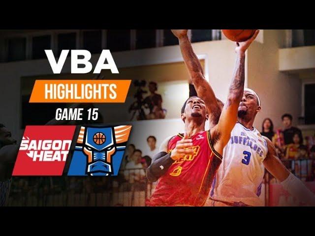 Highlights SAIGON HEAT vs HANOI BUFFALOES | Tân binh Ruot Monyyong giúp Trâu Thủ đô BEAT THE HEAT