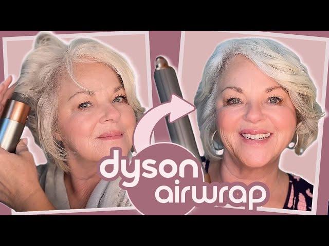 How I Curl My Short Hair With My Dyson Airwrap  | Short Hair Tutorial | Voluminous Waves