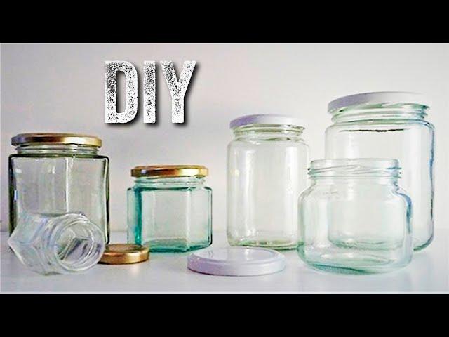 DIY ИДЕИ ДЕКОРА из стеклянных банок. Красота из мусорного ведра! Поделки из стеклянных банок.