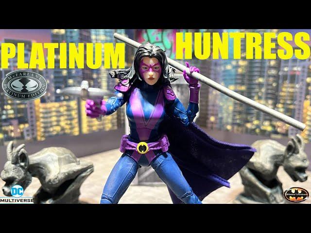 McFarlane DC Multiverse Platinum Huntress 90's Version Collectors Edition Action Figure Review