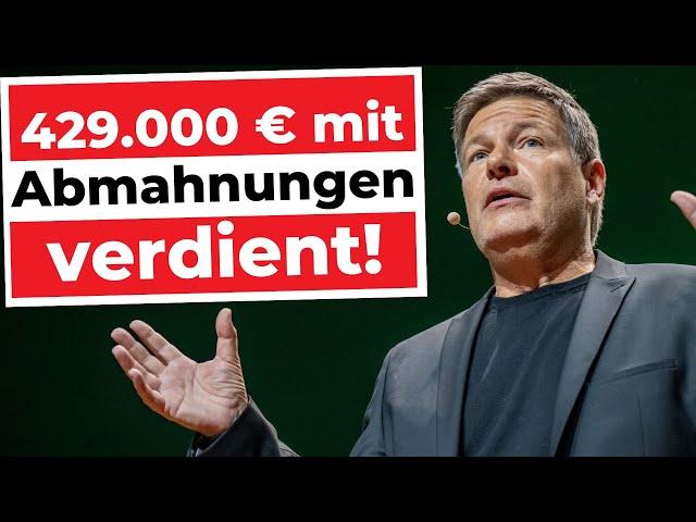 RIESEN GESCHÄFT - Erst PROVOZIEREN dann ABKASSIEREN - ABMAHNUNGEN als Nebeneinkünfte von Politikern!