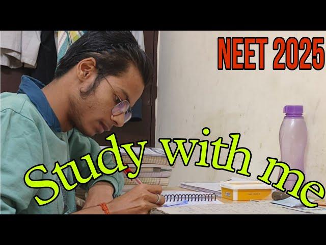 Study with me live| Rishabh mishra neet #rishabhmishraneet