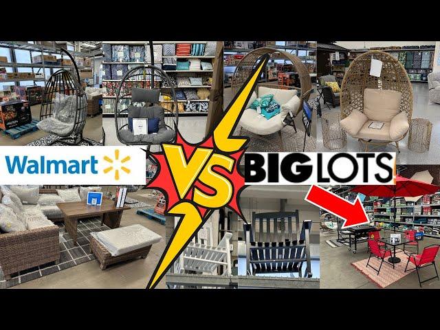  PATIO FURNITURE WAR // WALMART VS BIG LOTS