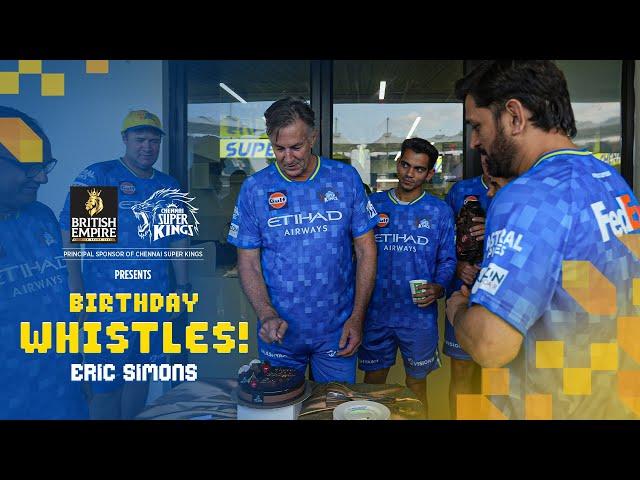 Eric Simons B'day Celebrations | Chennai Super Kings | IPL 2025