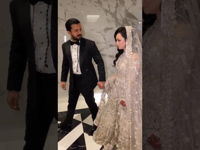 Rajab Butt And Eman Walima Video #rajabfamily #rajabvlog #rajabwedding #wedding #shorts