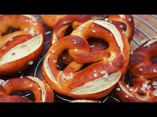 Bavarian pretzels - easy recipe