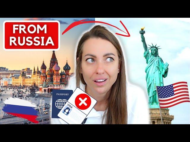 HOW DID I MOVE TO THE US from Russia Without Visa. My real and very personal story