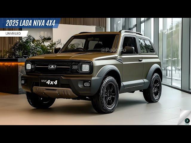 New 2025 Lada Niva 4x4 Unveiled - redesigned version of the legendary Lada Niva 4x4!