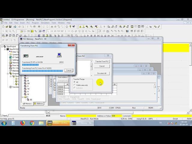 omron PLC - 001 - backup Program manually instead of using PLC Backup Tool