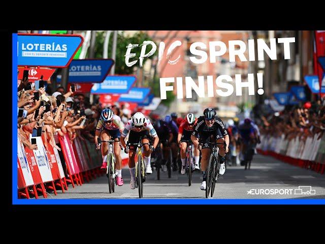 Charlotte Kool Takes Her First Grand Tour Stage Win At Stage 2 Of La Vuelta Femenina! | Eurosport