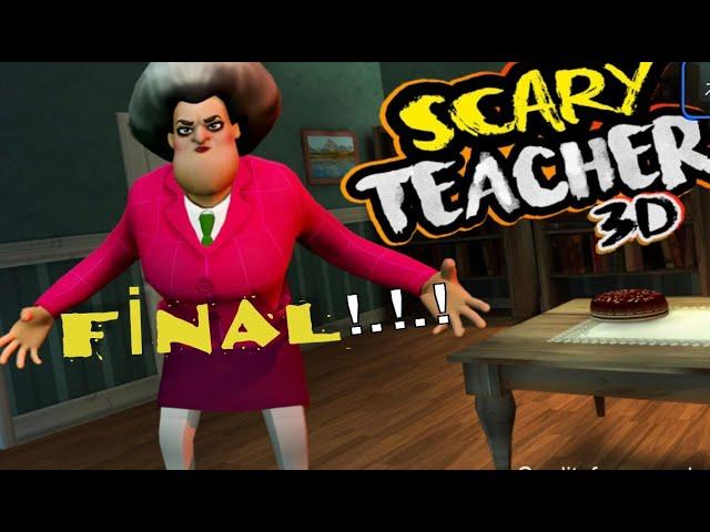 SCARY TEACHER 3D FİNAL !!!// Kızgın Öğretmen Oyununu bitirdik//