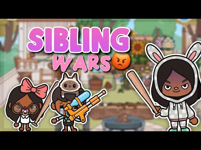 SIBLING WARS! || toca boca TIKTOK roleplay || WITH VOICE ️