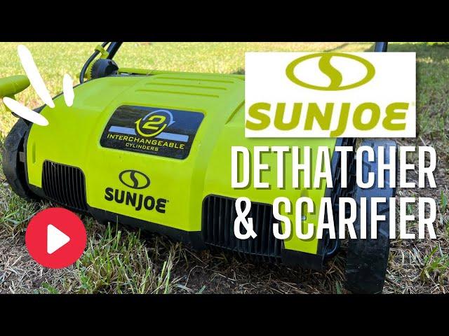 Lawn Dethatching 101 | Sun Joe Dethatcher & Scarifier | Fall Lawn Care