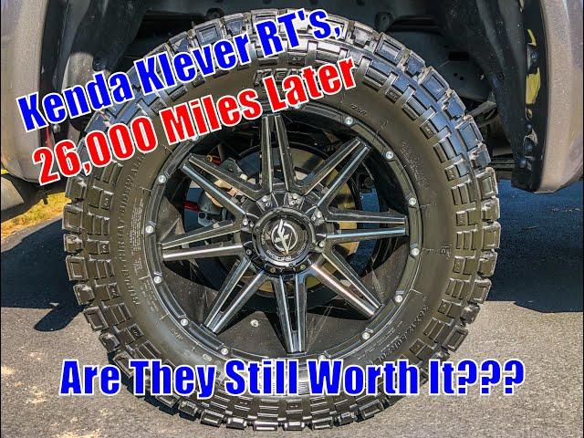 Kenda Klever RT's, 26,000 Miles Later...How Are They Holding Up???...Comparison To A Brand New Set
