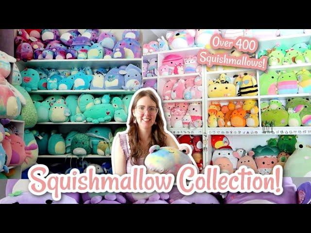 My Squishmallow Collection! Giant Collection Tour & Organisation of over 400 Squishmallows!