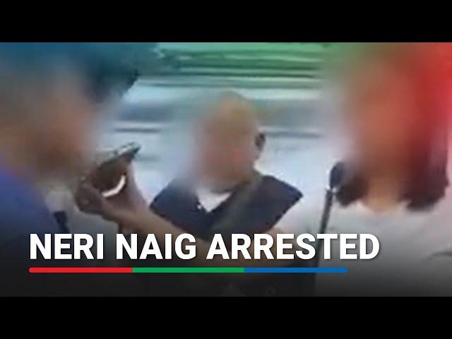 Neri Naig arrested for estafa | ABS-CBN News