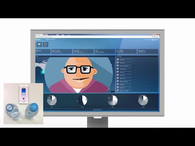 Internet of packaging Insights dashboard