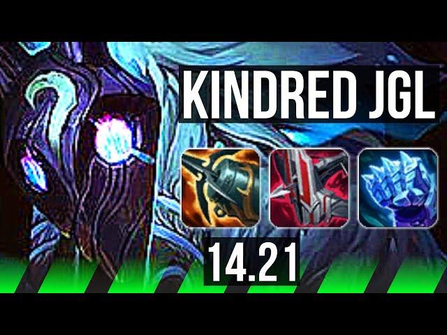 KINDRED vs LEE SIN (JGL) | KR Grandmaster | 14.21