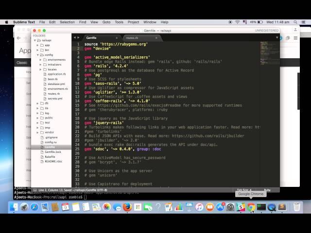 How to make ReST API in rails | Part-1 | Making Ruby On Rails 5 API From Scratch Tutorial