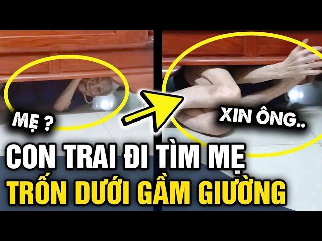 Cụ bà lẫn 100 tuổi CHUI GẦM GIƯỜNG trú ẩn nhưng điều đầu tiên mẹ nghĩ đến VẪN LÀ CON | Tin 3 Phút