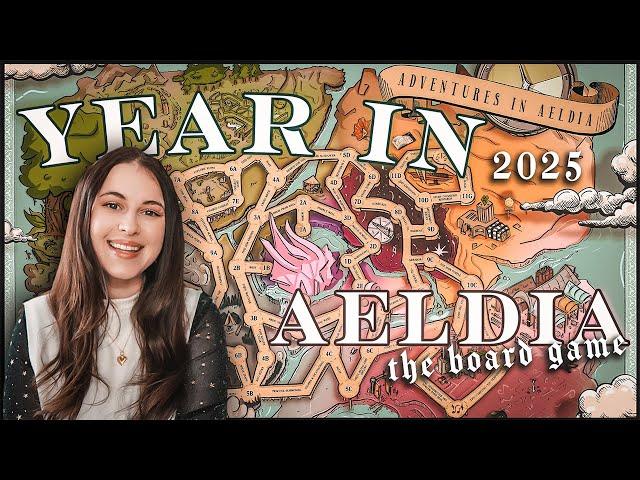 Choose Your Own Adventure: Year in Aeldia - The Board Game  Magical Readathon 2025 Challenge