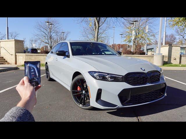 2024 BMW M340i xDrive: Start Up, Exhaust, Walkaround, Test Drive and Review