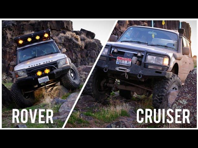 Land Rover on 37's / Land Cruiser on 37's Hit The Rocks!