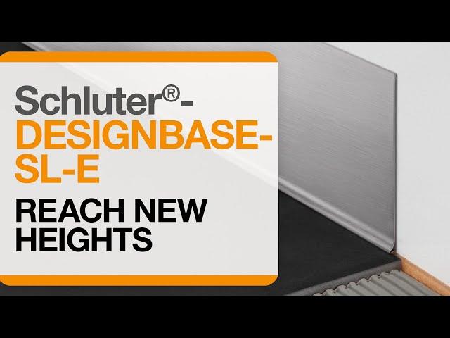 Schluter®-DESIGNBASE-SL-E