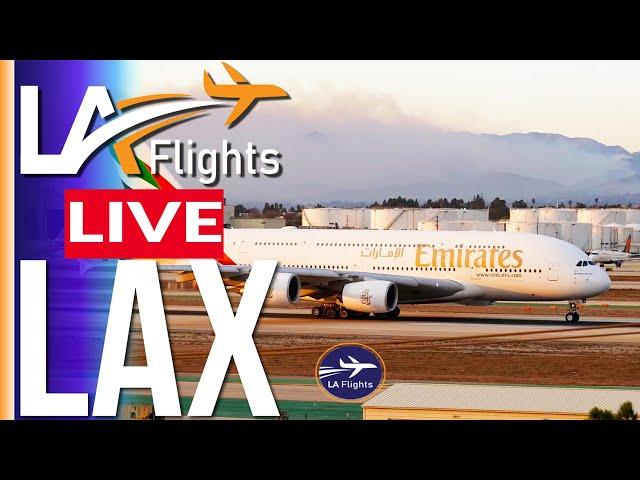 LIVE Coverage from LAX | Los Angeles Plane Spotting | January 11, 2025