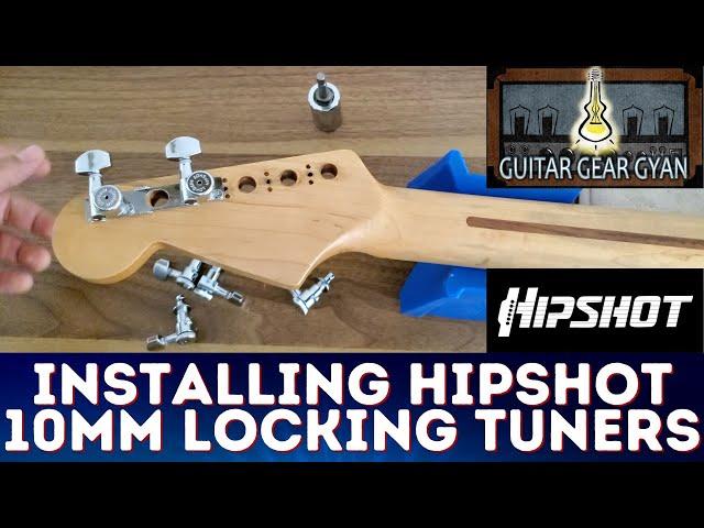 Installing Hipshot 10mm Locking Tuners